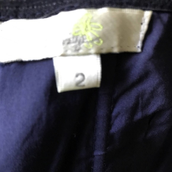 Poridge by Anthropologie Navy Bird Dress Size 2 - Picture 6 of 6